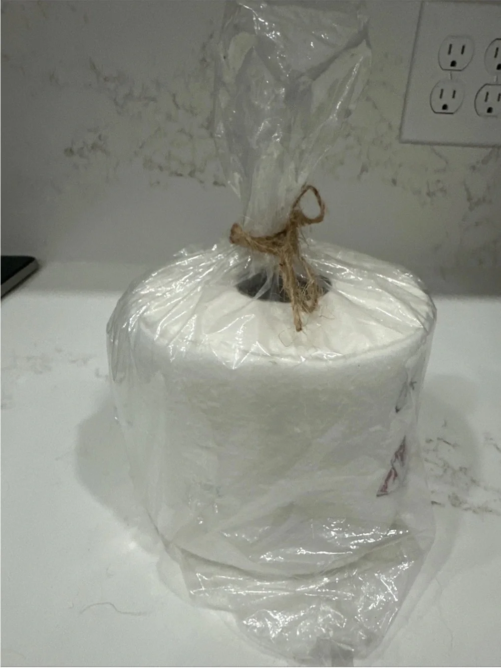 Royal Flush Embroidered Decorative Toilet Paper Roll